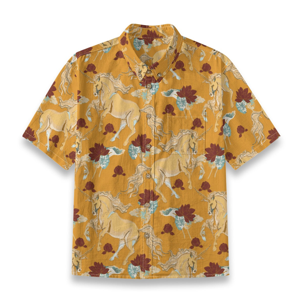 Orange Unicorn Shirt