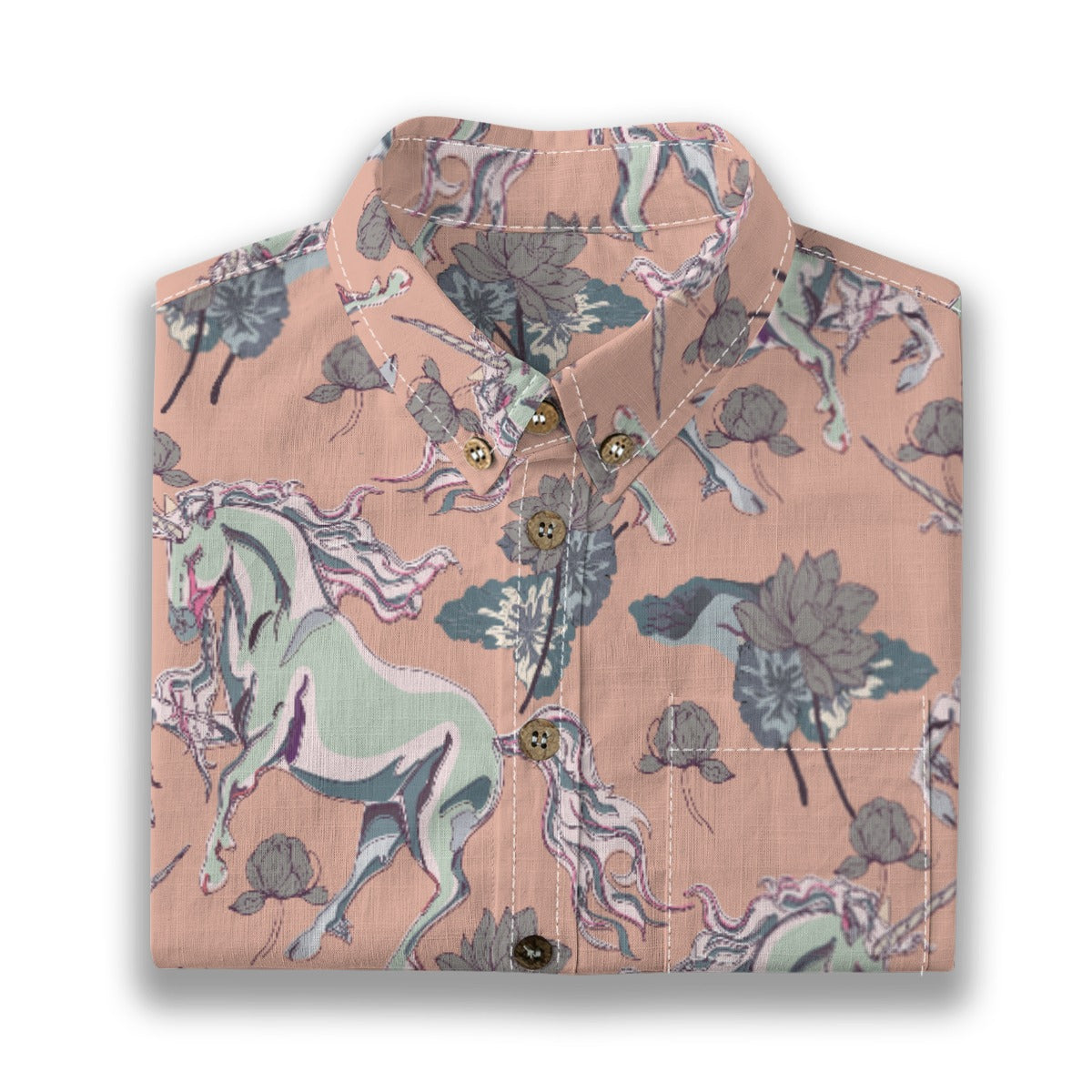 Salmon Unicorn Shirt