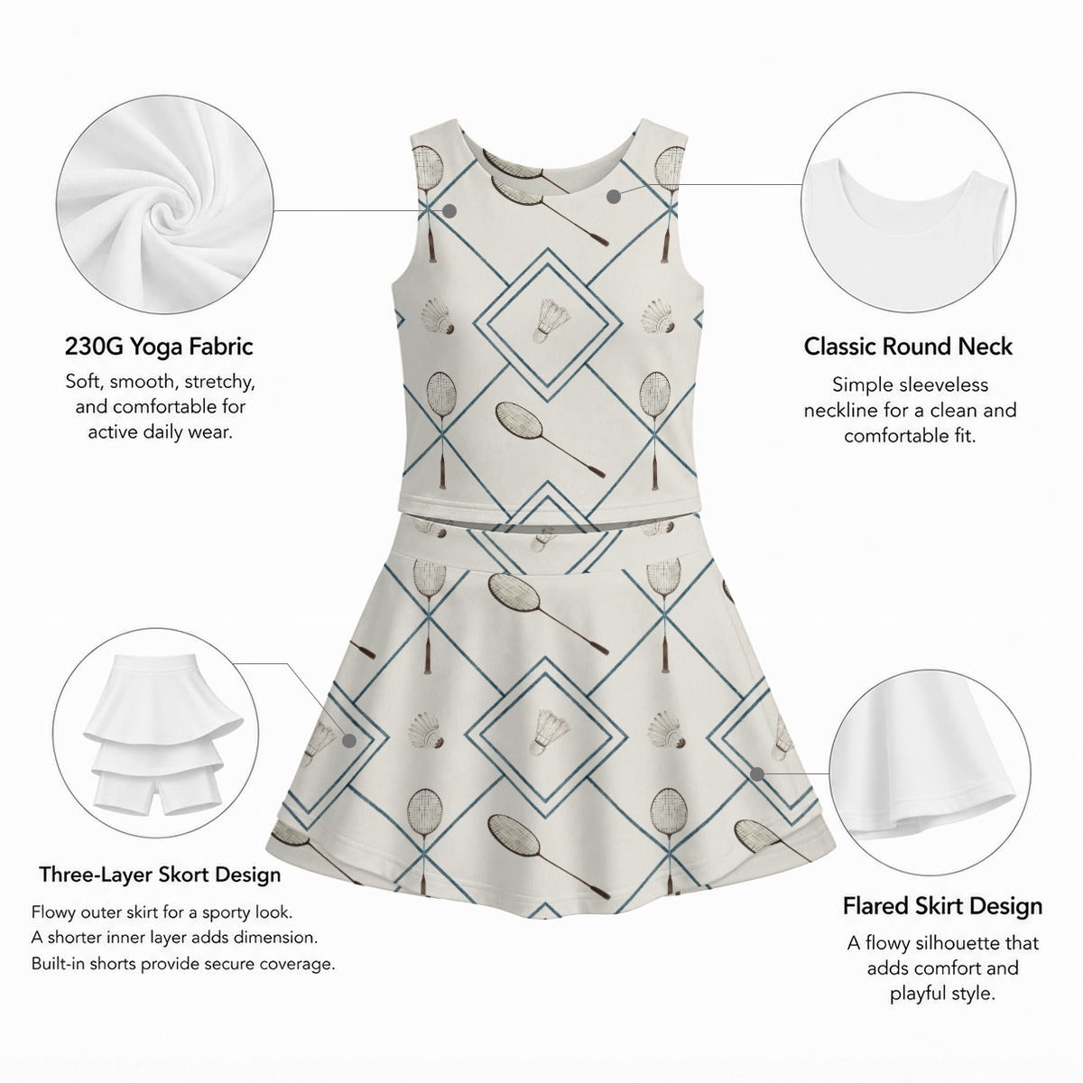 Badminton Essentials Girls Set