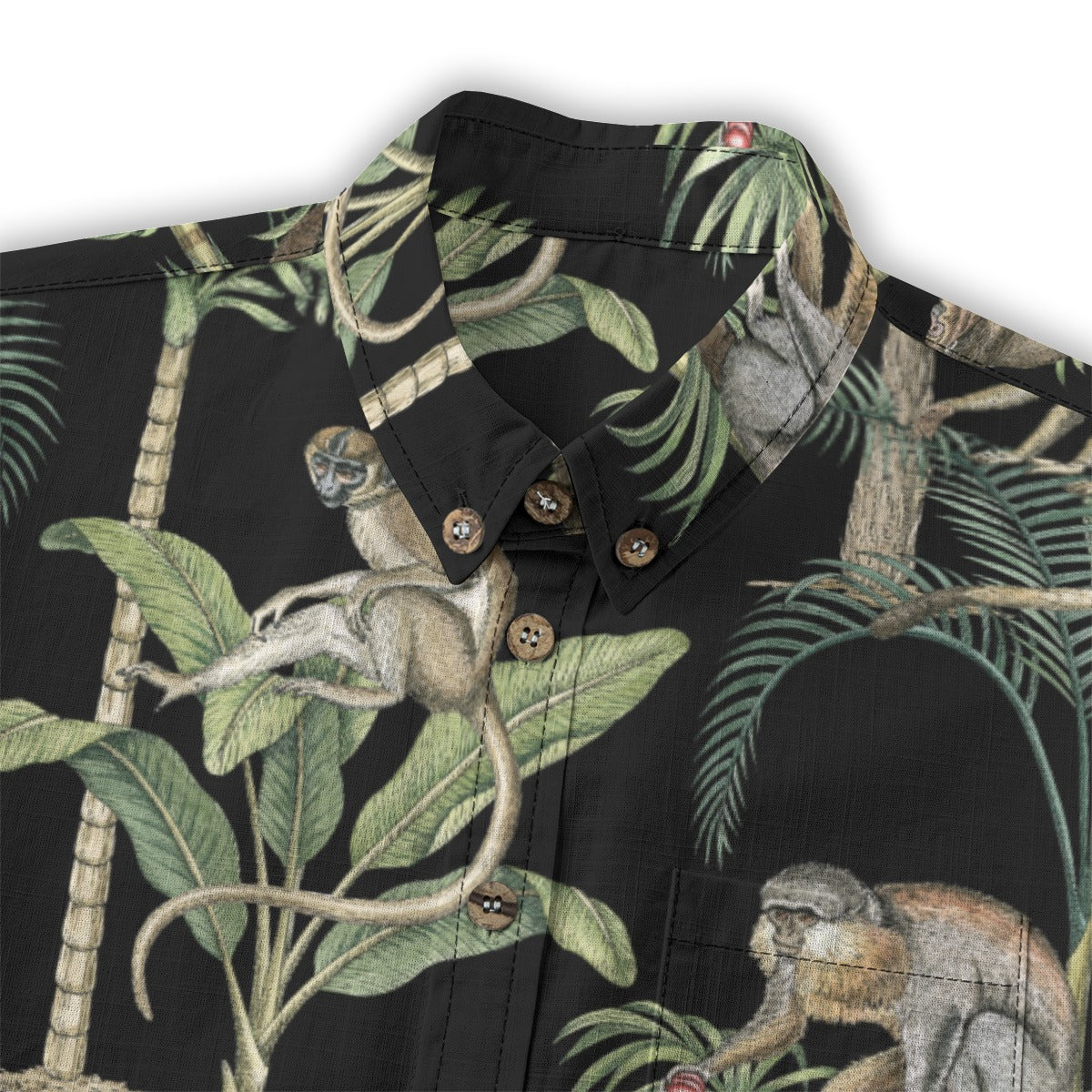Monkey Shirt in Black