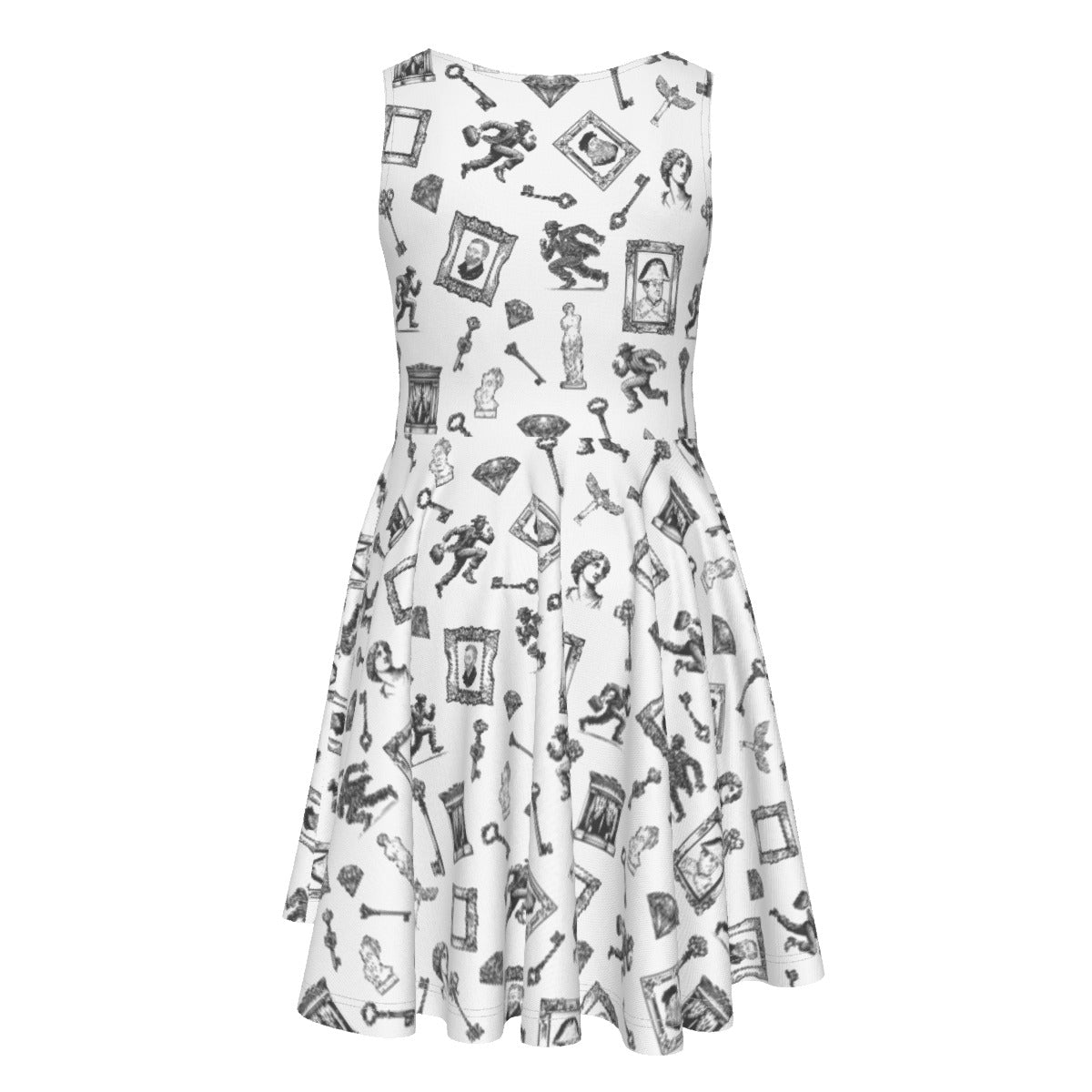 Louvre Heist Sun Dress