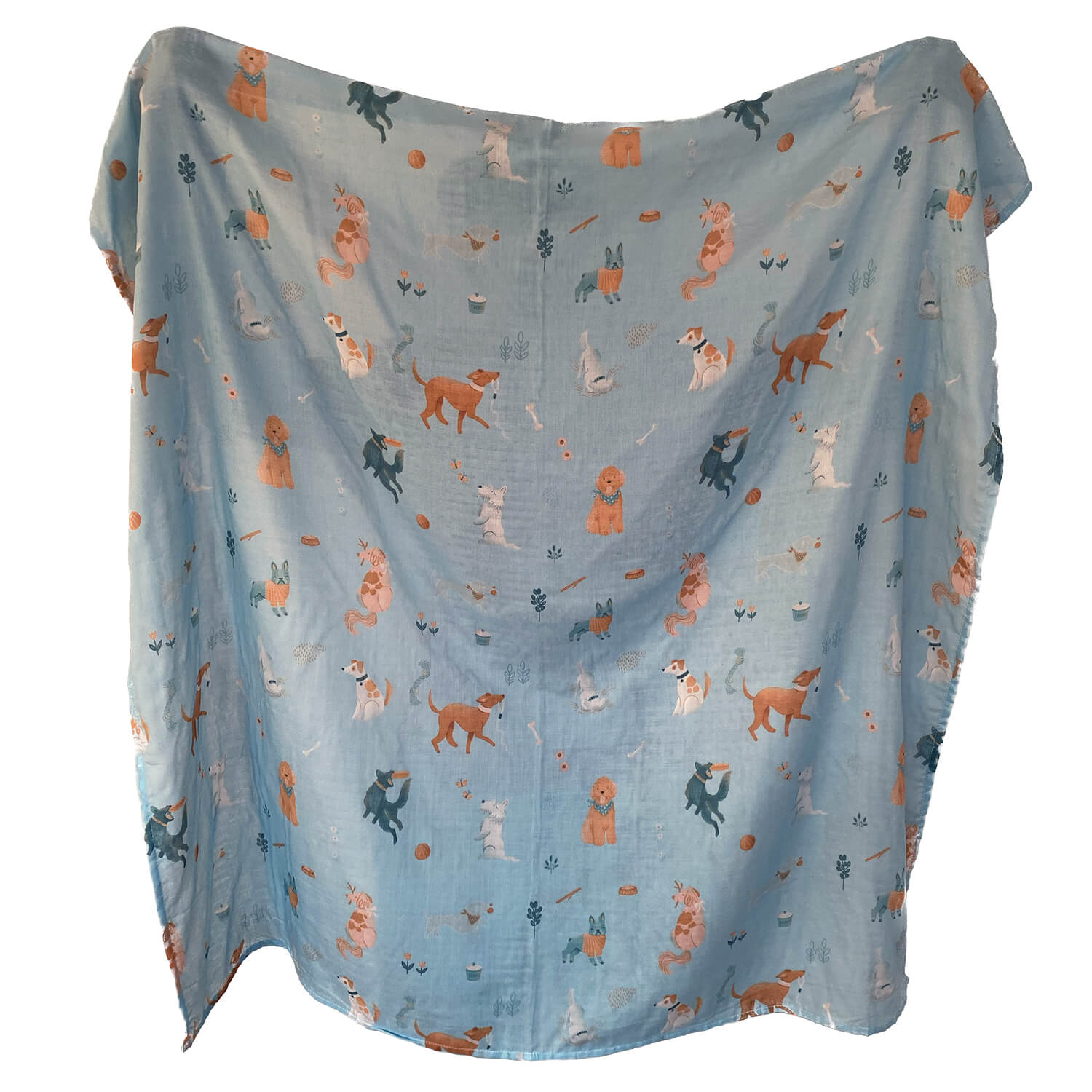 Busy Dog Swaddle Baby Blanket by The Swaddle Society