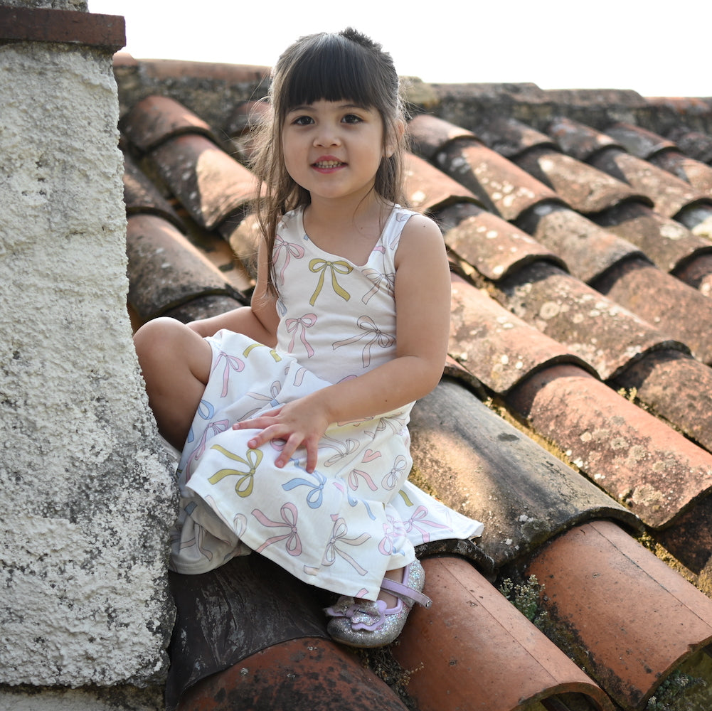 Ribbon Bow Sun Dress