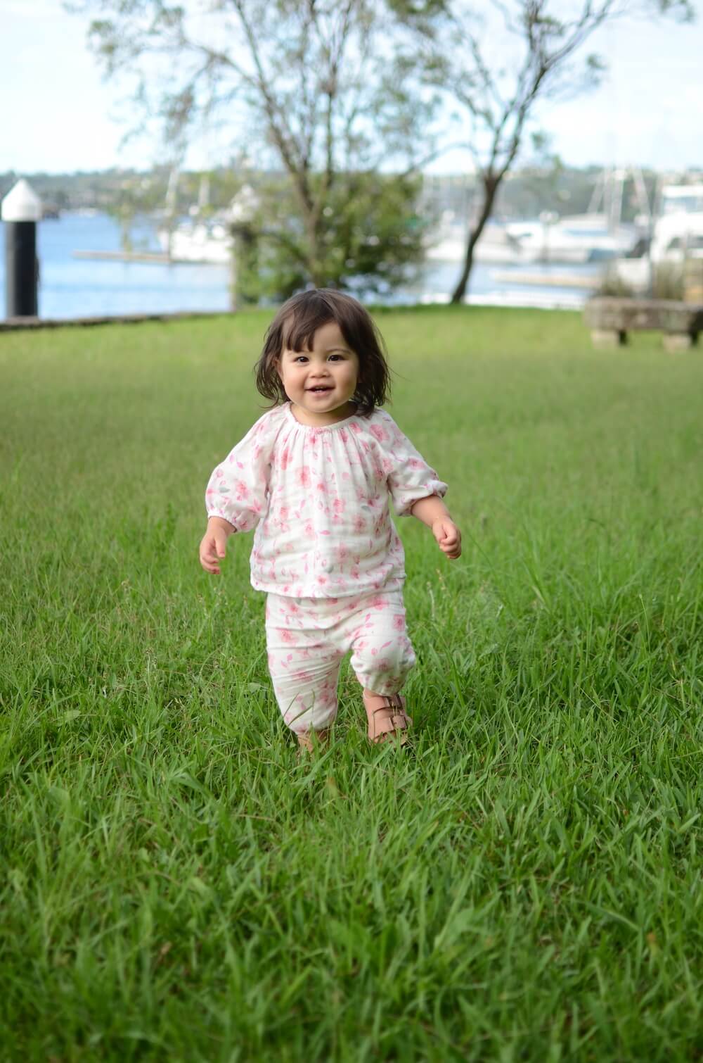 Cherry Blossom Pyjamas by The Swaddle Society