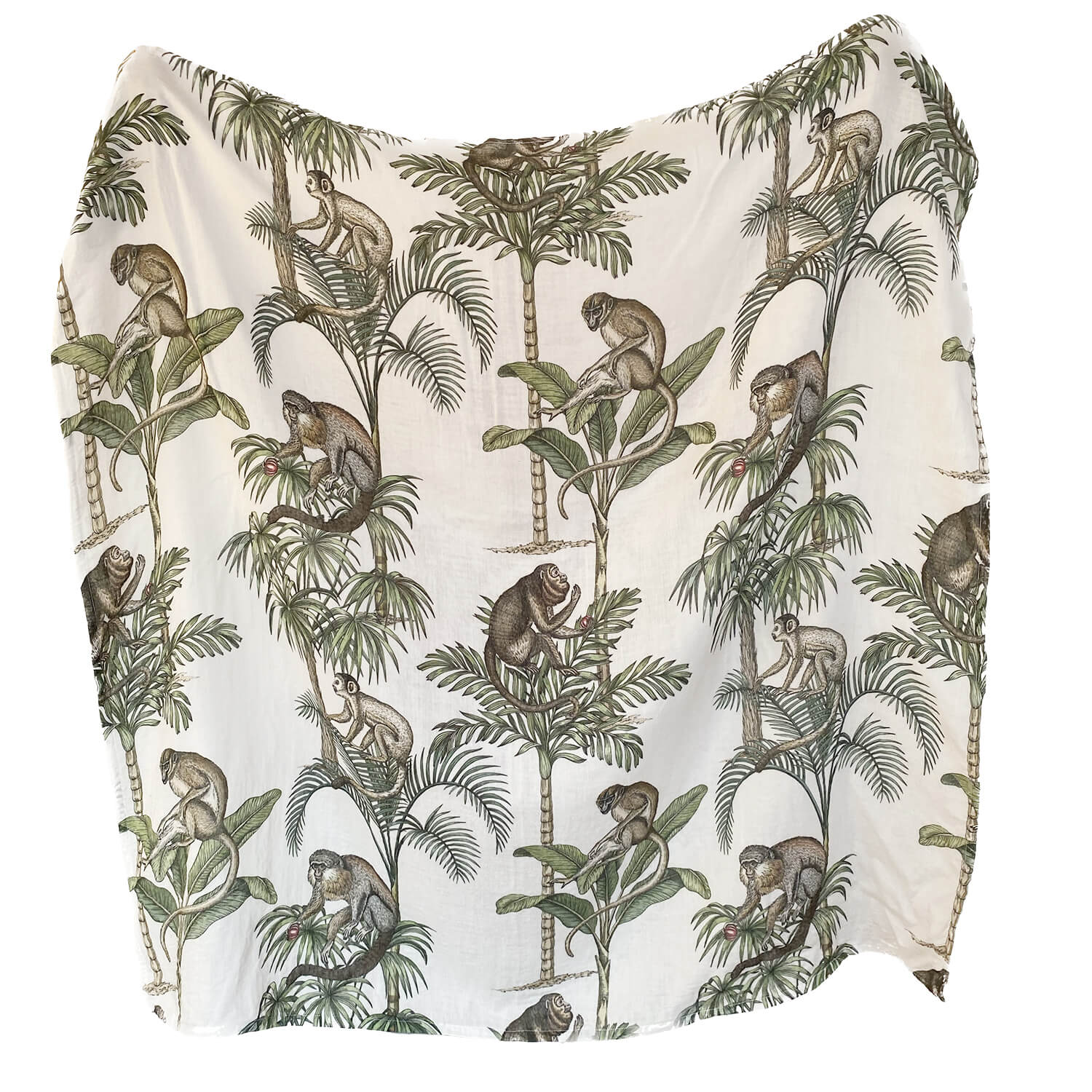 Monkey Swaddle Baby Blanket by The Swaddle Society