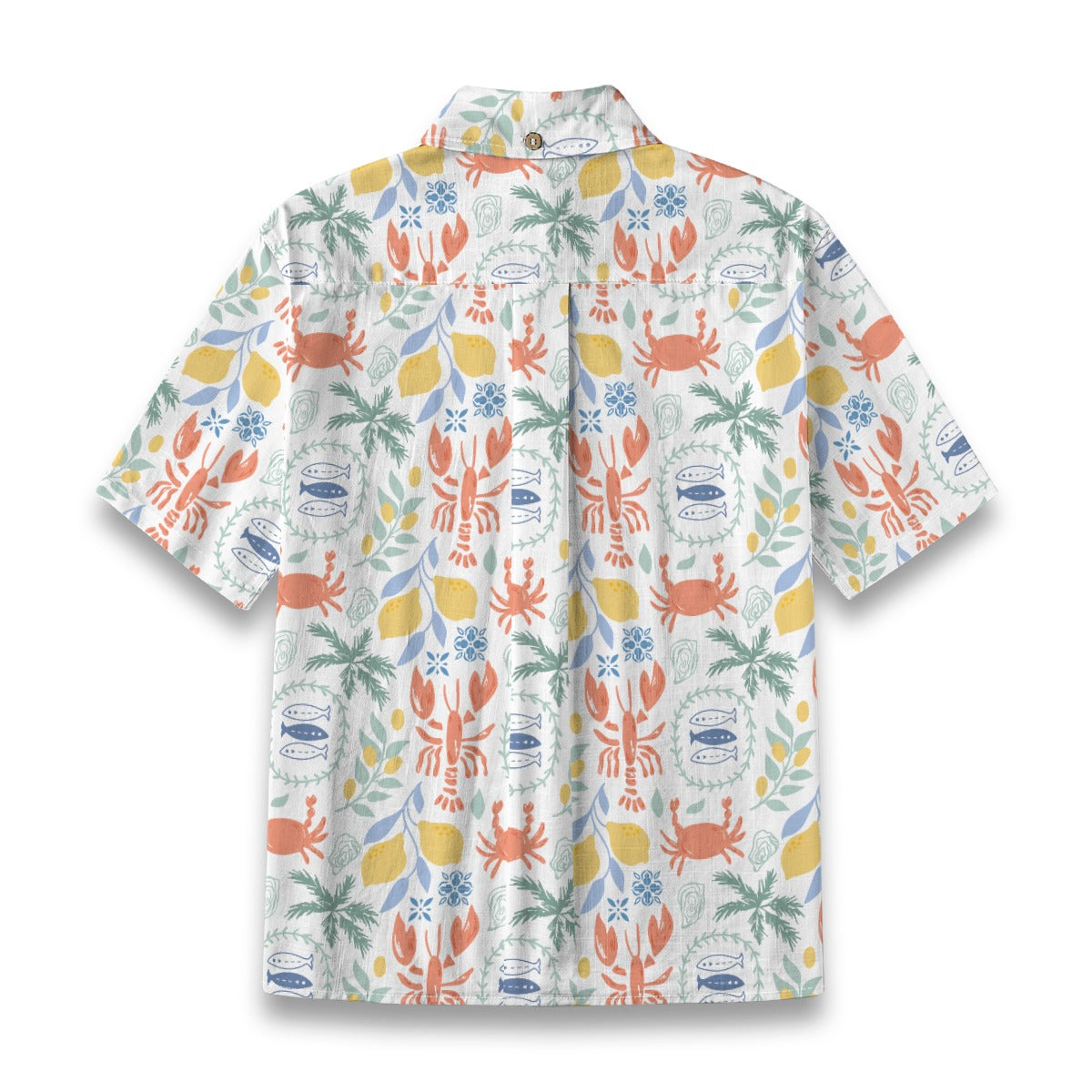 Back view of the Lobster and Lemon Shirt