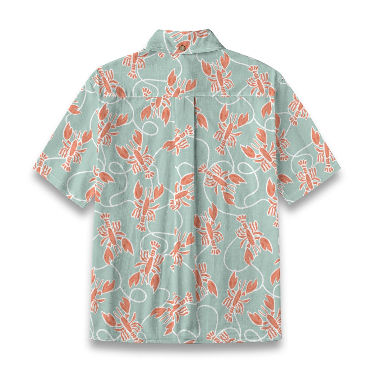 Back view of the Lobster Fishing Shirt