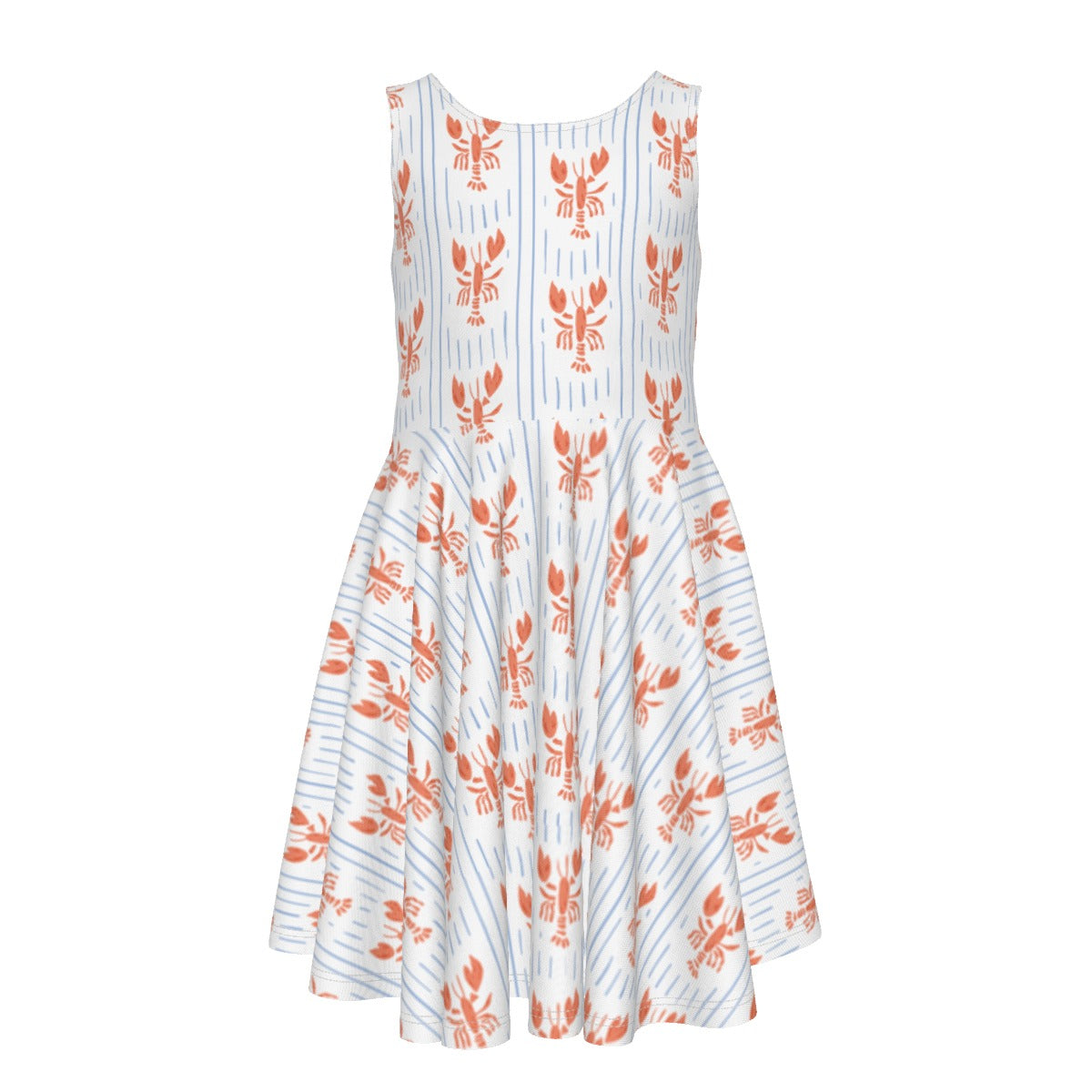 Swimming Lobster Sun Dress