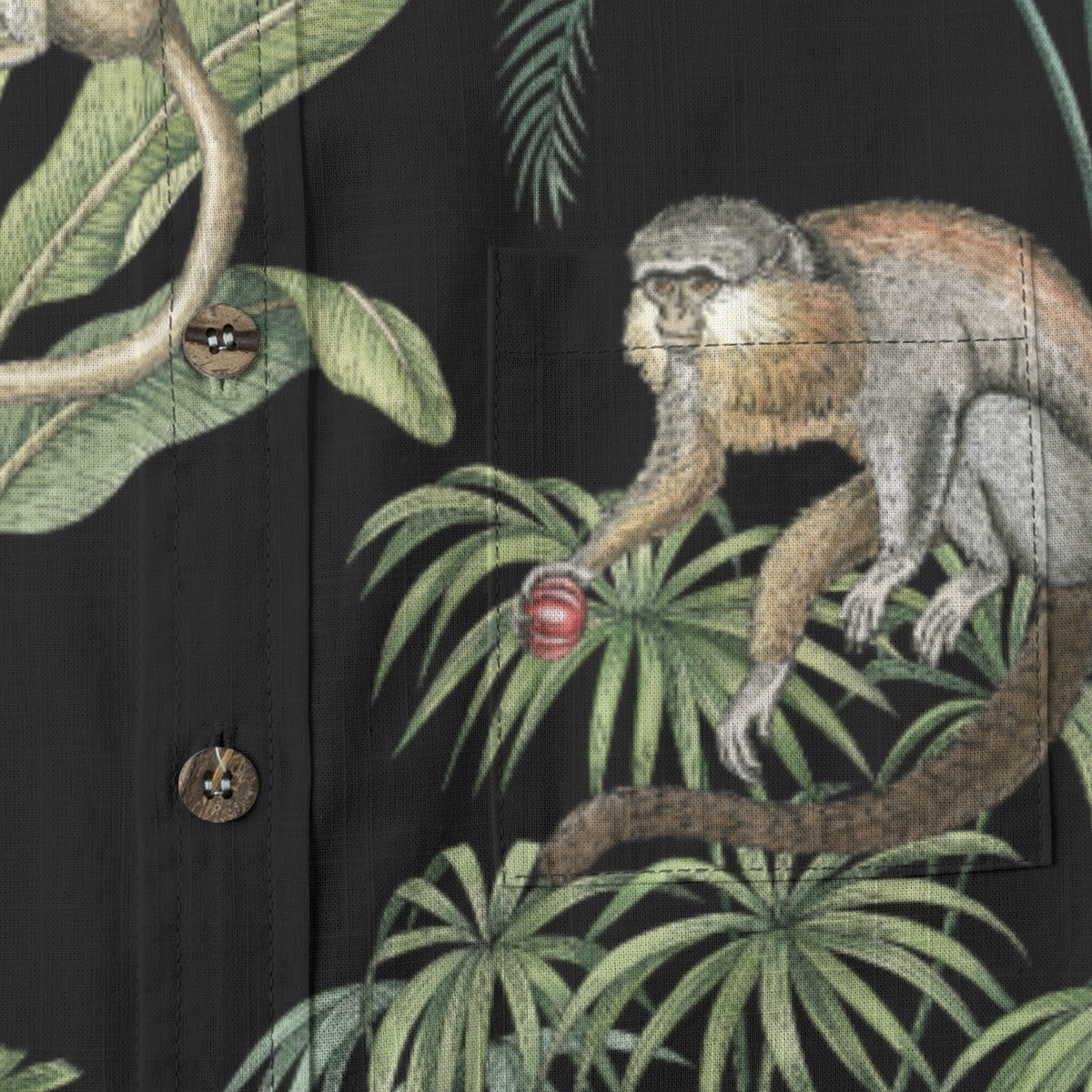 Monkey Shirt in Black