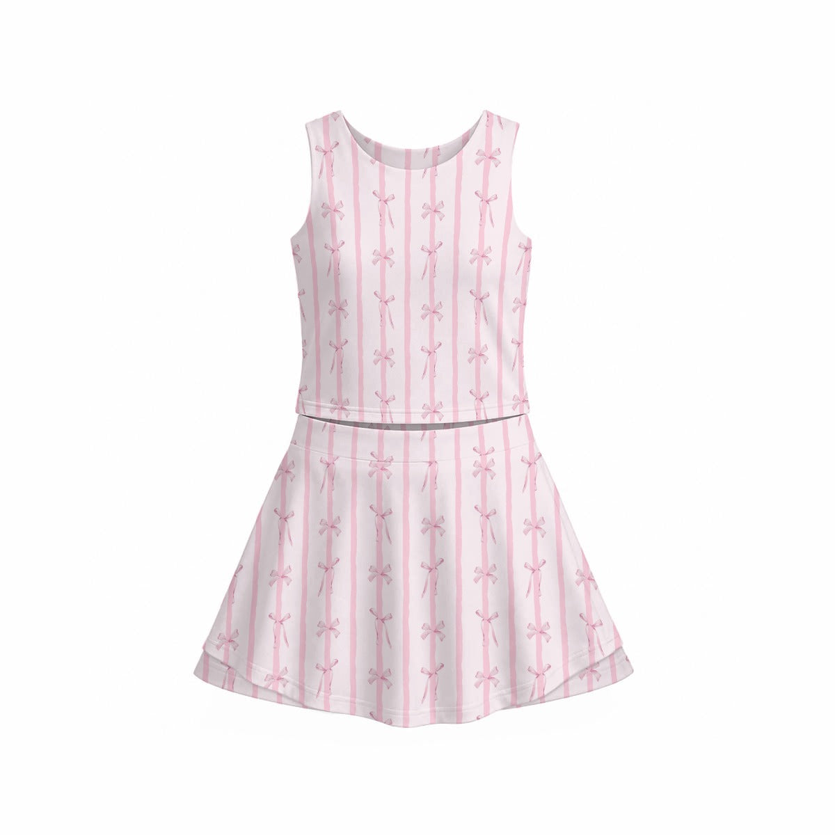 Pink Ribbon Girls Tennis Set