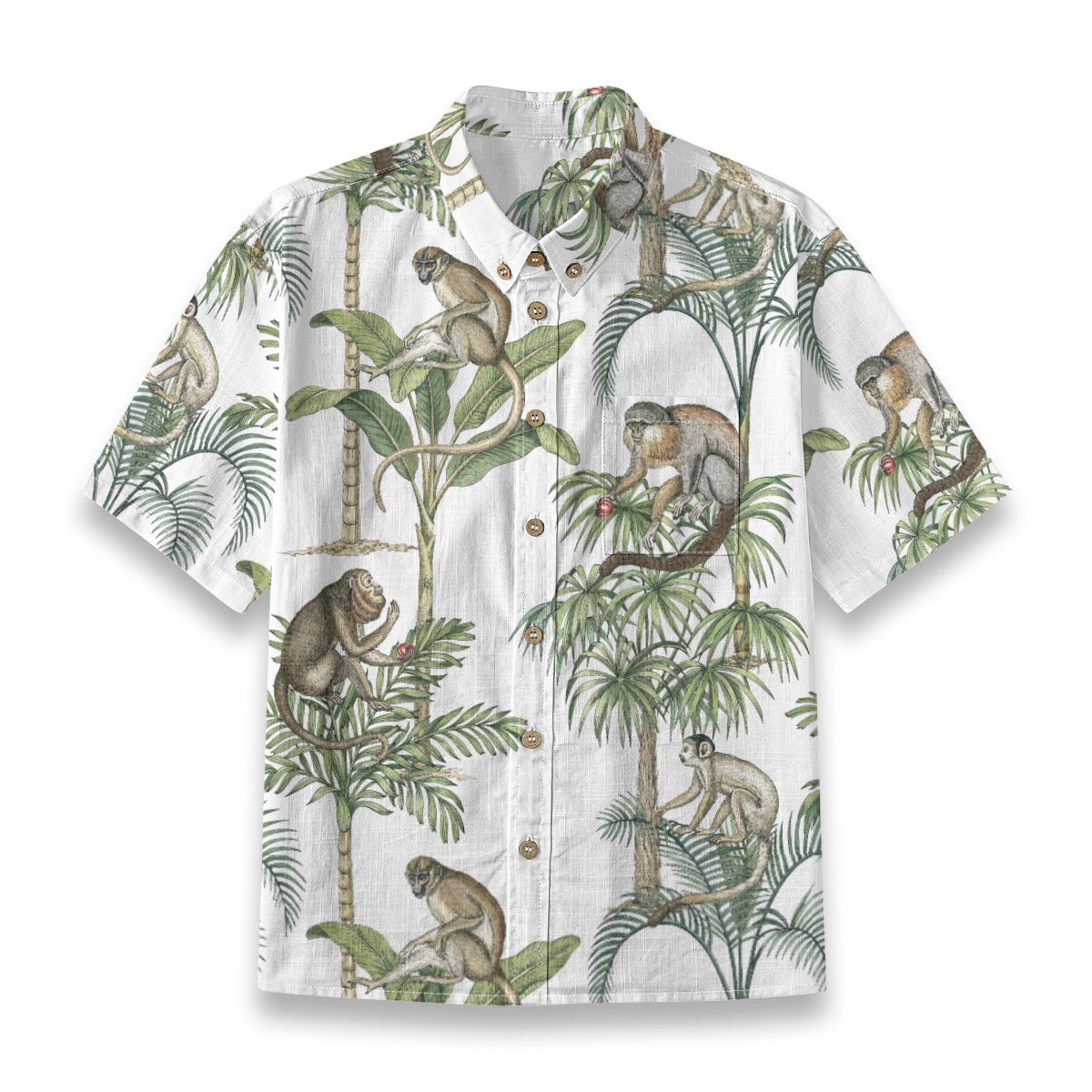 Monkey Shirt in White