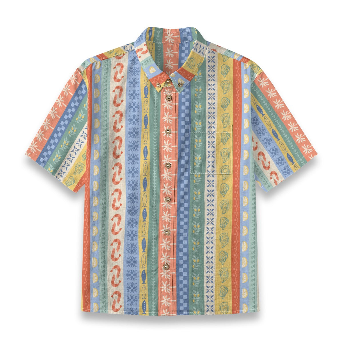 Lemon, Prawn and Oyster Shirt