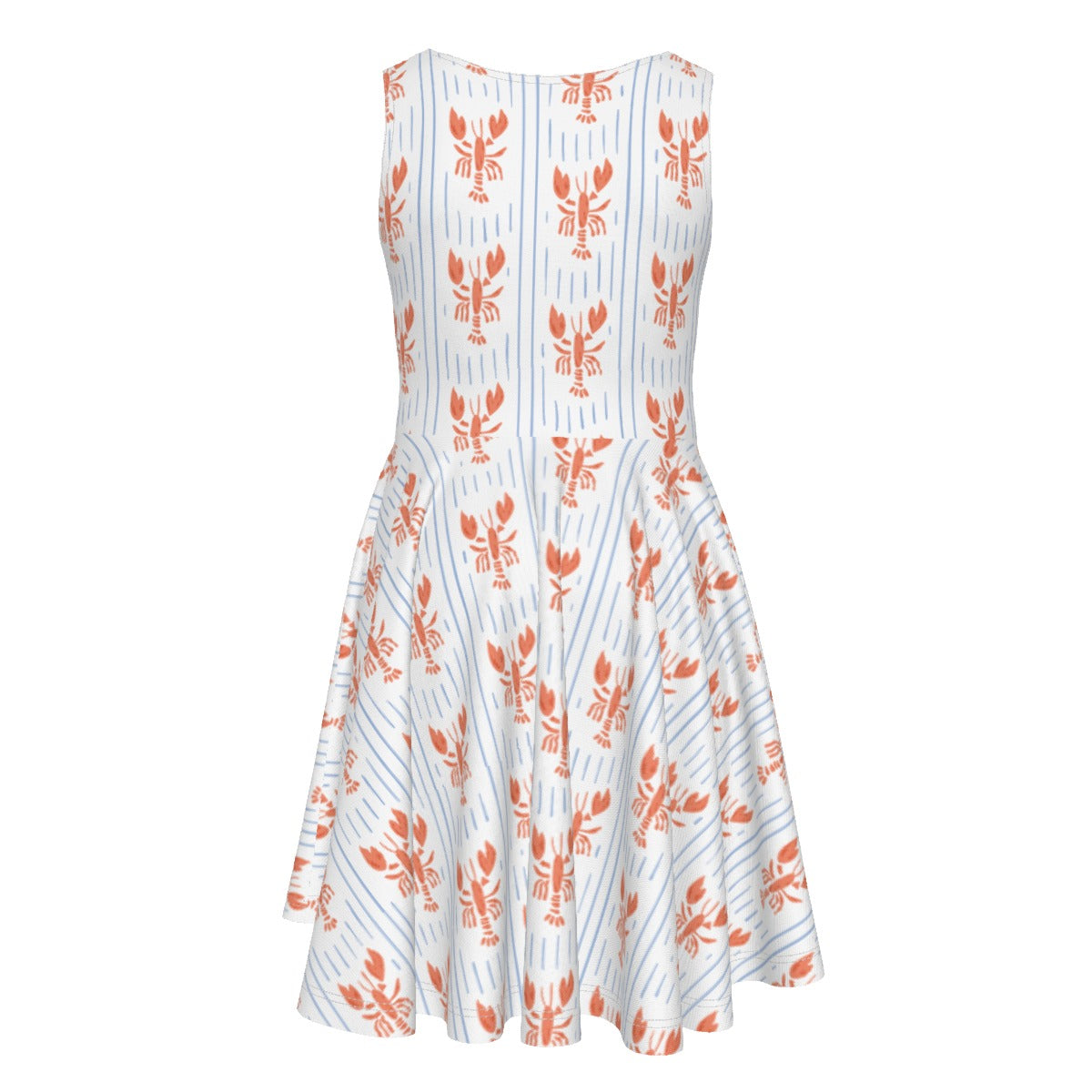 Swimming Lobster Sun Dress