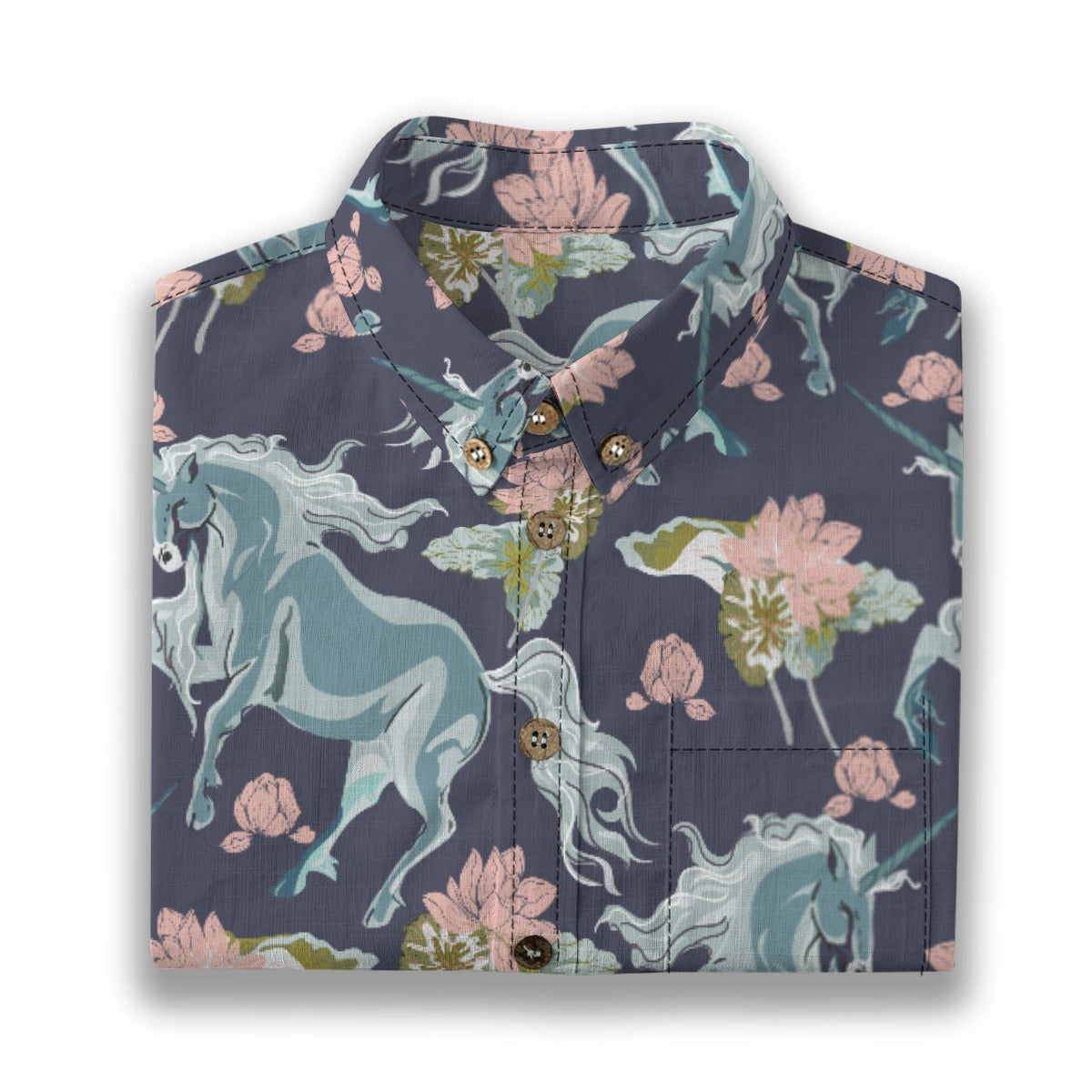 Navy Unicorn Shirt