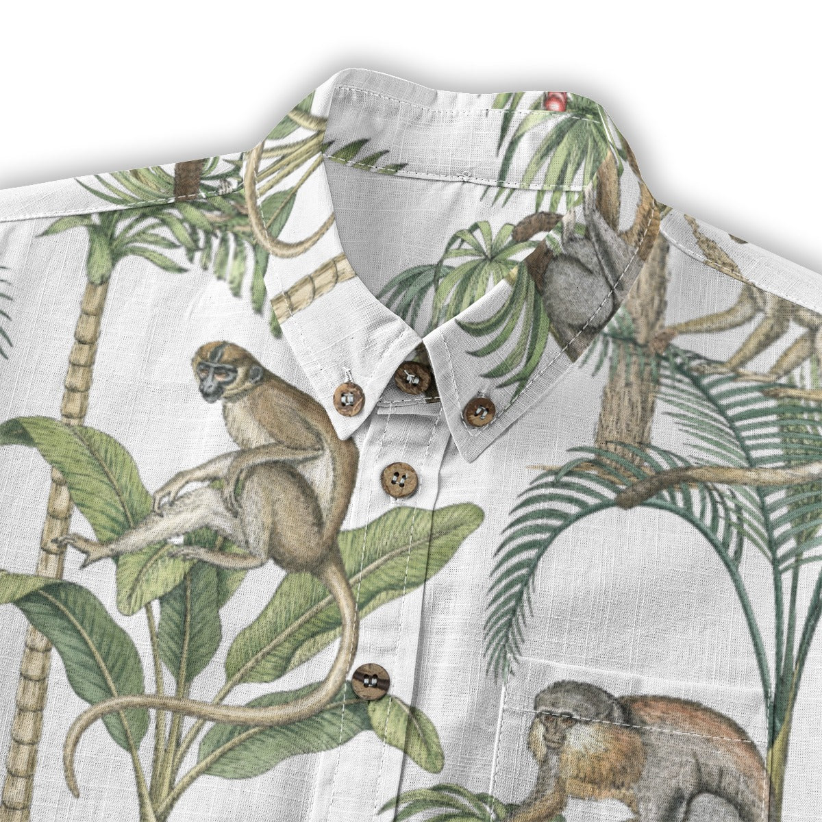 Monkey Shirt in White