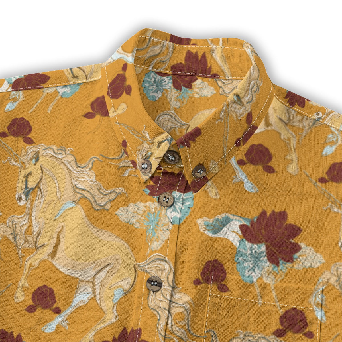 Orange Unicorn Shirt
