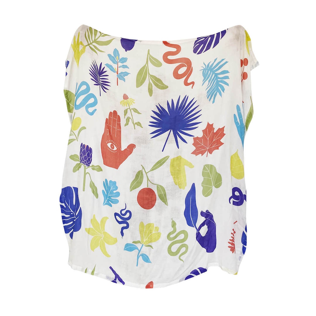 Block Print Swaddle by The Swaddle Society