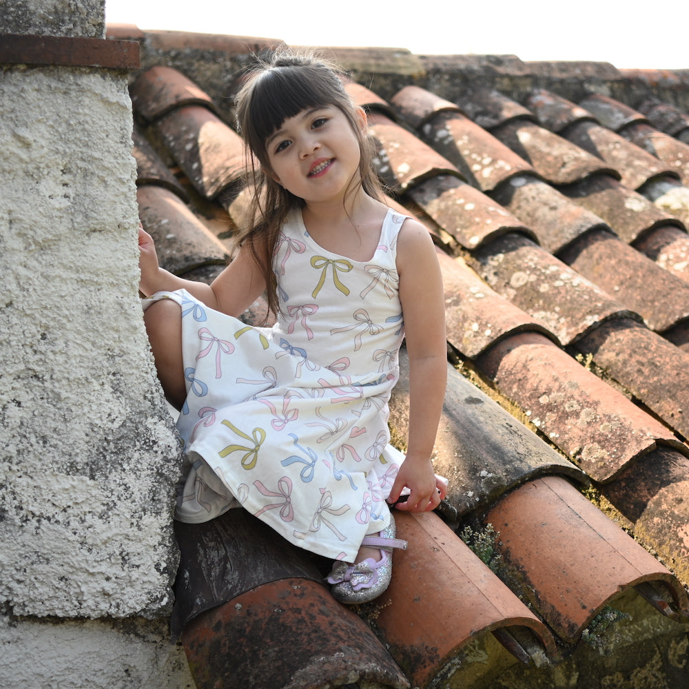 Ribbon Bow Sun Dress