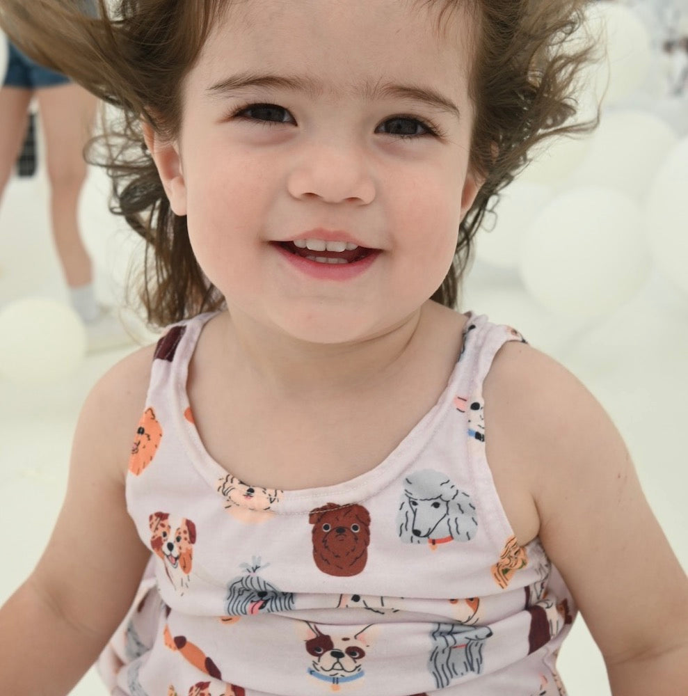 Parisian Puppy Sun Dress