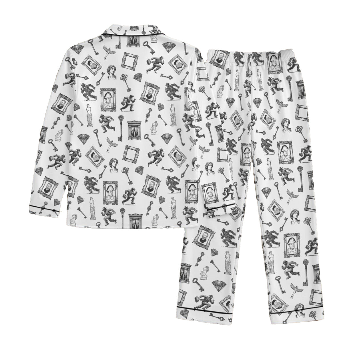Louvre Heist Winter Pyjamas