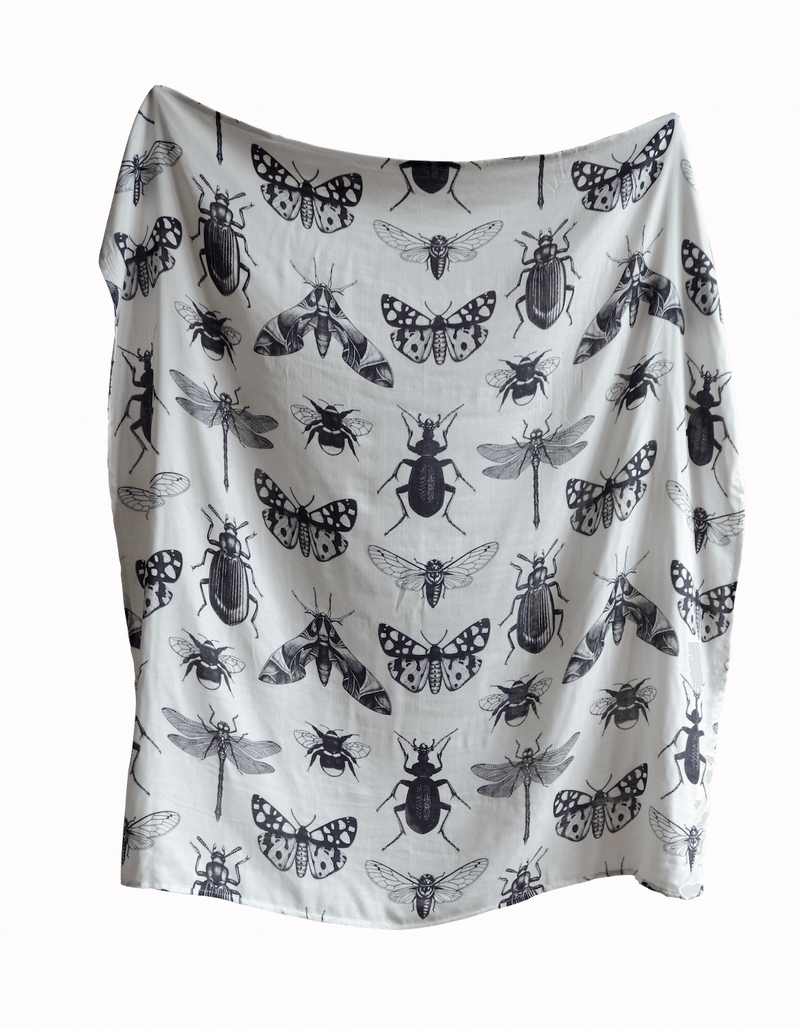 monochrome muslin wraps, monochrome baby blanket, monochrome muslin