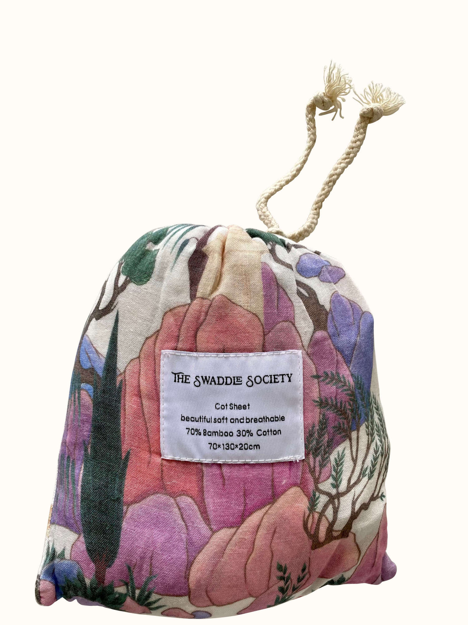 Mountain Cot Sheet by The Swaddle Society
